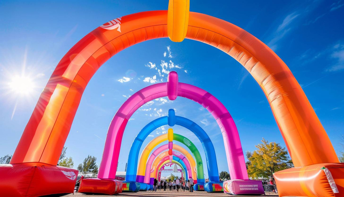 Maximiser la visibilité des événements avec des arches gonflables personnalisées